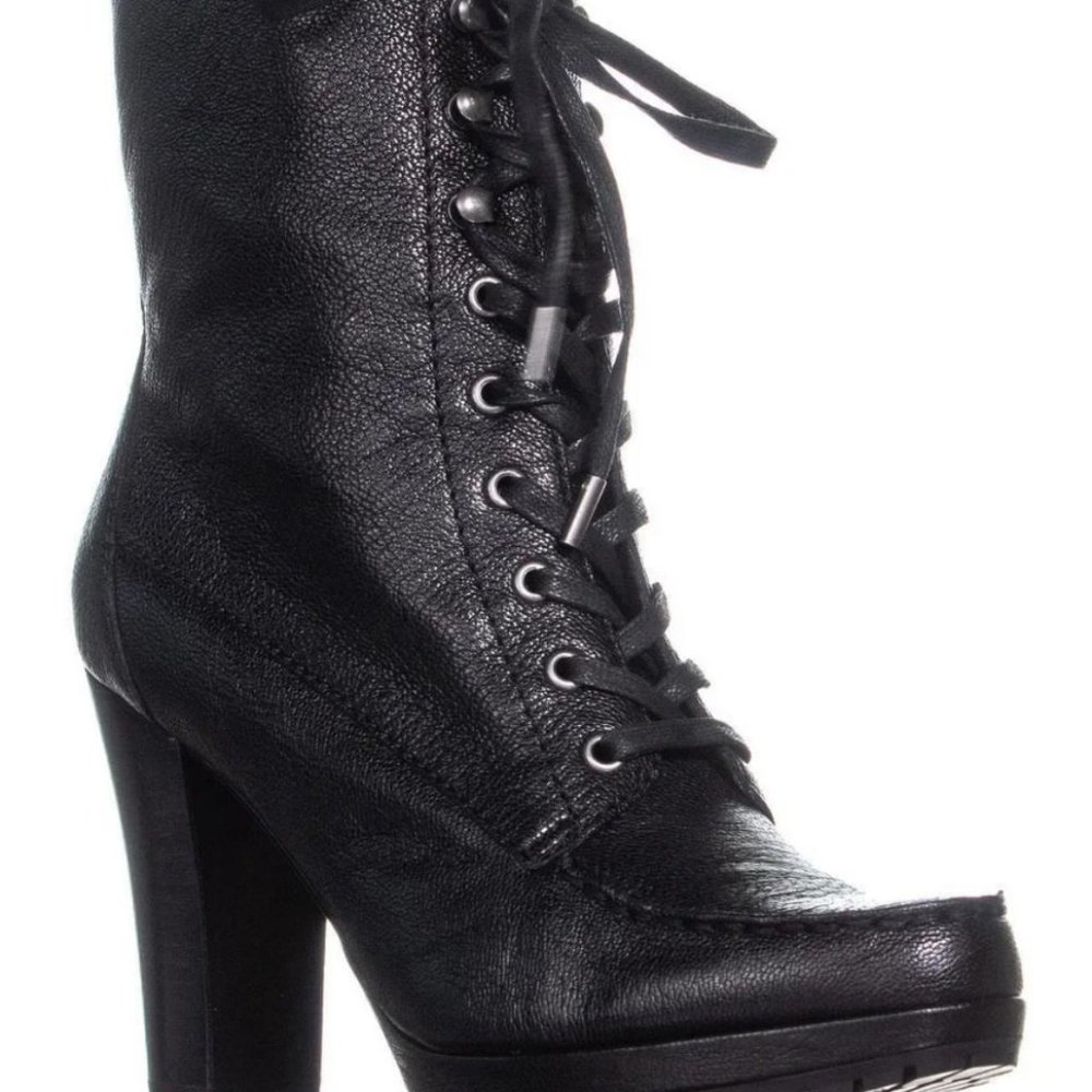 New Circa Joan & David Roslena Front Lace Up Boots